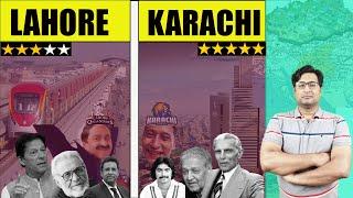 Why Both Cities Are So Different? Karachi vs Lahore Comparison Arslan Riaz 