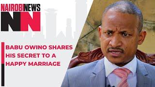 Babu Owino’s secret to a happy marriage