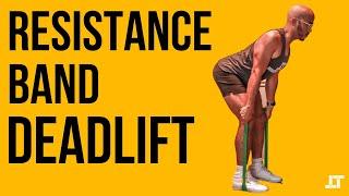 How to Resistance Band Deadlift  Hamstring Exercises