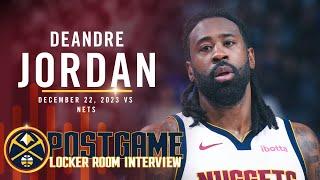 DeAndre Jordan Locker Room Interview   122223