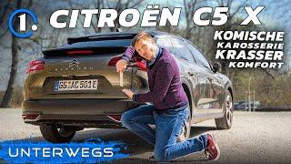 SUV-Kombi mit extravagantem Design Der Citroen C5 X im Test  UNTERWEGS