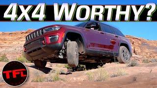 Is The New 2022 Jeep Grand Cherokee Trailhawk ACTUALLY Trail Ready? I Find Out
