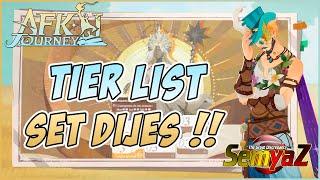 AFK Journey - TIER LIST de los set de DIJES de las DURAS TRIALS  en Español