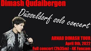 Dimash Qudaibergen - ARNAU Düsseldorf solo concert 04092022 - Full Concert 4K Fancam
