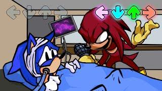 Friday Night Funkin - Sonic Hospital Vs. Knuckles Animation Mods