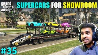 STEALING SUPERCARS FOR NEW SHOWROOM  GTA V GAMEPLAY #35