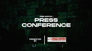 PREMATCH PRESS CONFERENCE  PERSEBAYA VS PERSIJA