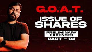 Class 12th  Issue of Shares - Part 04  Commerce Baba G.O.A.T.