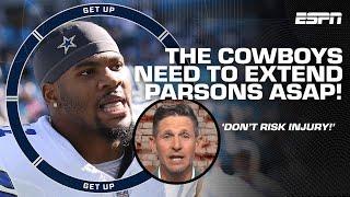 Micah Parsons should HOLD OUT ‍️ Dan Orlovsky urges Cowboys to extend Parsons  Get Up