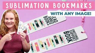 Sublimation Bookmarks How to Make Your Own