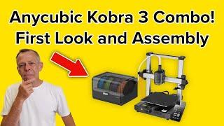 AnyCubic Kobra 3 Combo First look and Assembly  Multicolour 3D Printing