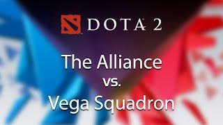 DOTA2 WCA EU Pro Qualifier - Alliance vs Vega Squadron Quarter Final Game 2