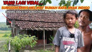 VIRAL  MIRIS MELIHAT RUMAH RAFA ANAK INDIGO keluarga raffa hanya bisa pasrah dengan keadaan