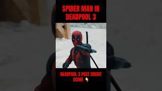 Spider Man Cameo in Deadpool 3
