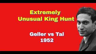 An Extremely Unusual King Hunt Gellers King Meets Tal’s King Eye To Eye  Geller vs Tal 1975