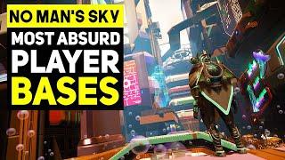 The Most Absurd Bases in No Mans Sky Biggest City Fantasy Town & More