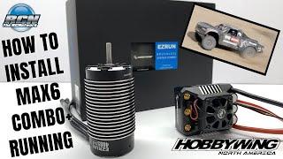 HOBBYWING Max6 Combo - How To Install - Running Footage - Wrenching wRich