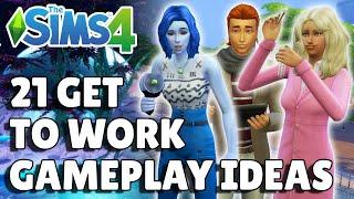 21 Get To Work Gameplay Ideas To Try  The Sims 4 Guide
