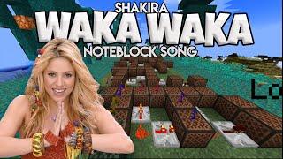 Shakira - Waka Waka Noteblock Song Ft. Tongtong_024