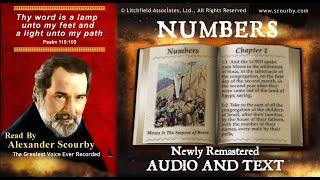 4  Book of  Numbers  Read by Alexander Scourby  AUDIO & TEXT  FREE  on YouTube  GOD IS LOVE