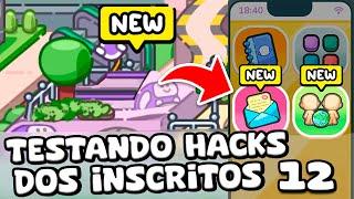 TESTANDO SEGREDOS E HACKS SECRETOS DOS INSCRITOS NO PAZU AVATAR WORLD #12