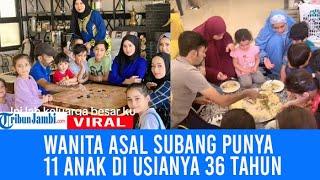 Viral Wanita Punya 11 Anak di Usia 36 Tahun dengan Suami Asal Yordania