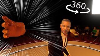 360° VR - Will Smith SMACKS YOU Chris Rock POV Oscars