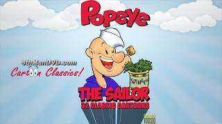 POPEYE THE SAILOR MAN COMPILATION Popeye Bluto and more HD 1080p