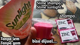 Cara membuat slime dari shampo dan sunlight