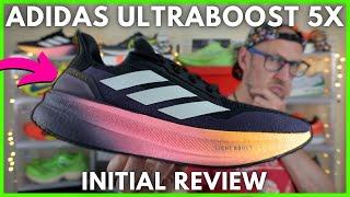 ADIDAS ULTRABOOST 5X - IS THIS NOW A RUNNING SHOE AGAIN? - INITIAL REVIEW - EDDBUD