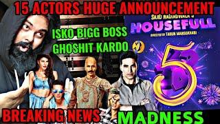 BREAKING NEWS  AKSHAY KUMARS HOUSEFULL 5 FULL STAR CAST HUGE ANNOUNCEMENT  EPIC