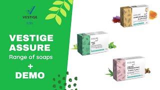 Assure soap + Demo In English  Detailed Video  Vestige Soap Demo