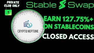 Stable Swap Earn 127.75%+ On Stablecoins. Private Club Only