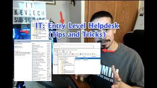 ITEntry Level Helpdesk Tips and Tricks Level 1