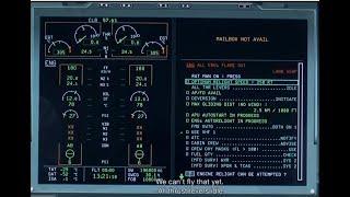 Airbus A350 SIMULATOR - Dual Engine Failure at Cruise Level ENG sub