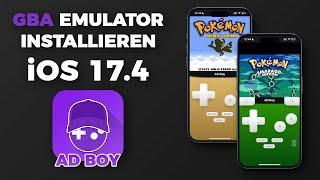 NEU GBA Emulator AD BOY schnell und einfach auf iOS 17.4 INSTALLIEREN DEUTSCH