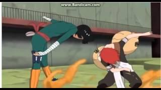 Gaara vs Rock Lee  Full Fight English Dub 1\5