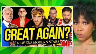 wwe reaction  NEW ERA  Who made WWE Great Again?