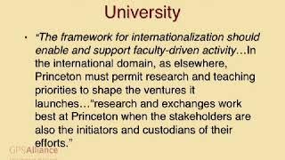 Operationalizing Comprehensive Internationalization One Colleges Approach