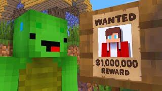 MAIZEN  JJ Is WANTED - Minecraft Animation JJ & Mikey