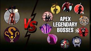 Monster Head All in One Vs APEX Legendary Bosses  Most Epic Video