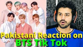 Pakistani React on BTS TikTok Edits Compilation  Reaction Vlogger