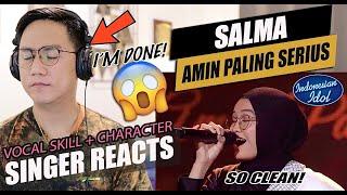 Judges Auto Keringat Dingin Lihat Penampilan Memukau Salma  INDONESIAN IDOL 2023  REACTION