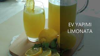 Ev yapımı limonata