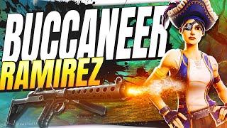 FEEL MY CANNON BALLS BUCCANEER RAMIREZ THE PIRATE SOLDIER FORTNITE SAVE THE WORLD