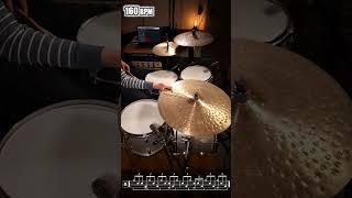 Linear Jazz Lick - Daily Drum Lesson #shorts