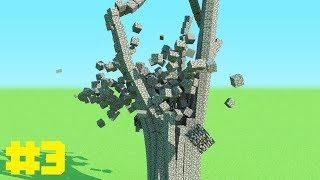 Minecraft Destruction #3 - Physic Simulation - Cobblestone Tower Cinema 4D