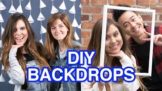 DIY Party Photo Backdrops