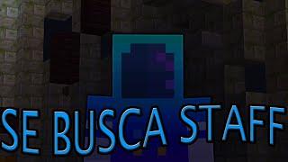 SE BUSCA STAFF en SERVER de MINECRAFT SURVIVAL 1.8