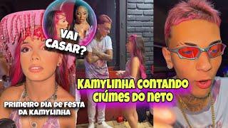 kamylinha briga com neto no primeiro dia de festa e Danynha quer casar 🫢